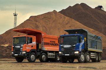 Премьера решений нового поколения Scania для горнодобывающей отрасли: самосвалы ODIN и HAGEN