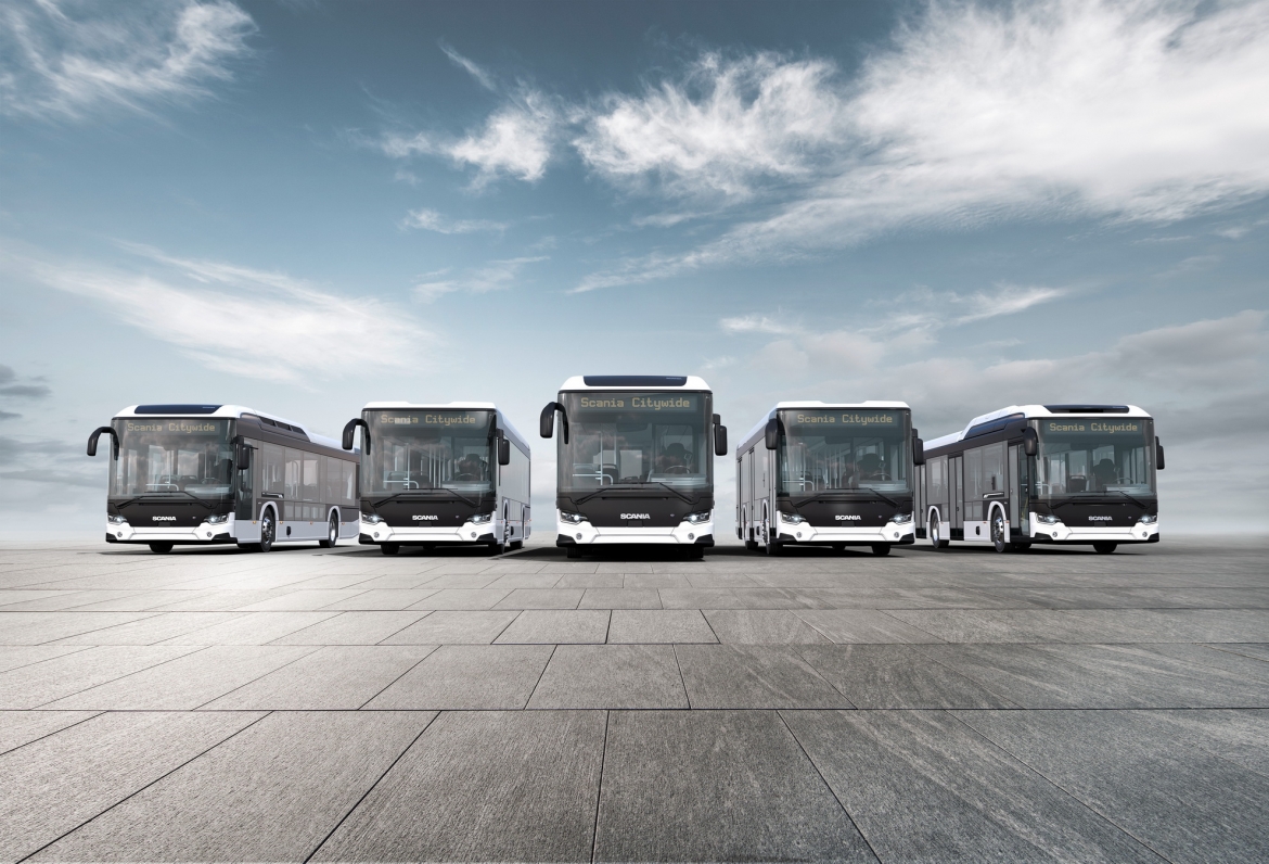 Мировая премьера автобусов Scania Citywide