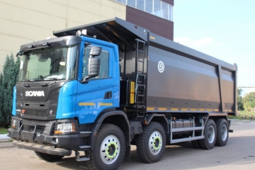 Скания-Русь и «Бецема» выпустили новый углевоз с самым вместительным в линейке Scania объемом кузова