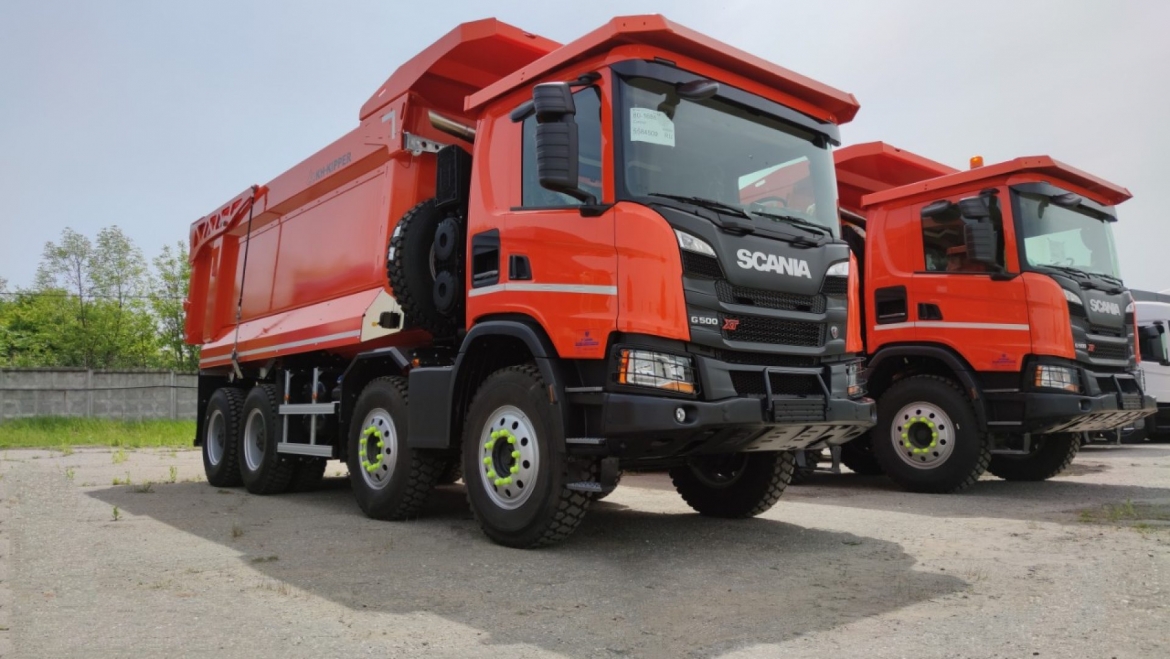  HAGEN XL Scania оказывают экономию топлива и высокую производительность в Новороссийске 