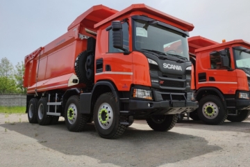  HAGEN XL Scania оказывают экономию топлива и высокую производительность в Новороссийске 