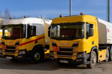  Scania для безопасной перевозки нефтепродуктов 