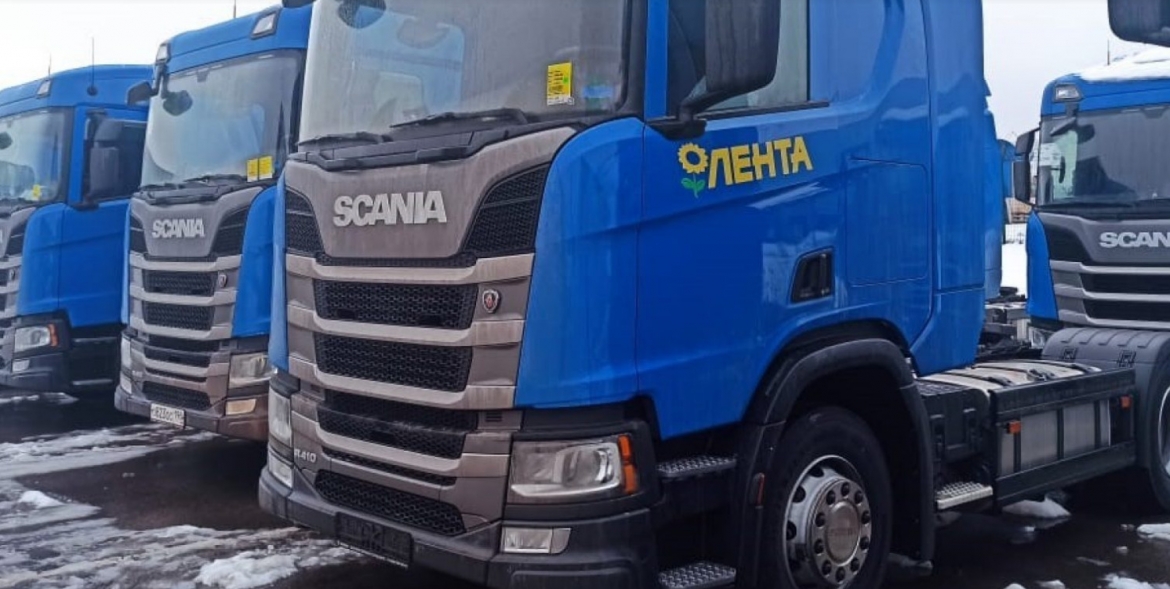  «Лента» выбирает Scania 